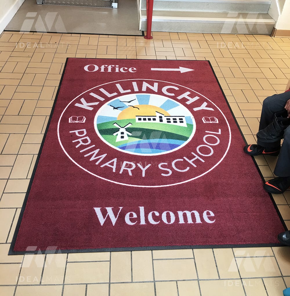 School Logo Mat