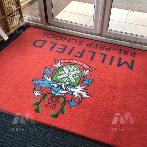 Custom Logo Floor Mats For Schools (8mm)