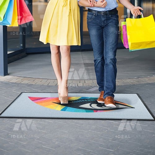Outdoor Logo Turf Mats for Business Entrances	