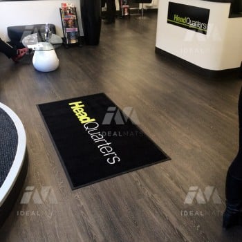 Barber & Hair Salon Logo Mat