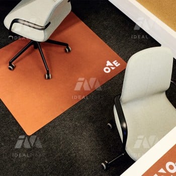 Custom Office Chair Mats with Logo	